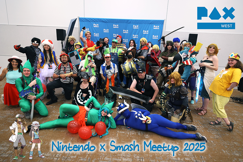 Nintendo x Super Smash Bros.
                                    Cosplay Meetup at PAX West 2025