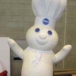 Rydia as the Pillsbury Dough
                                    Boy Mascot!