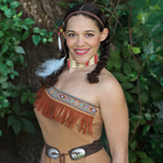 Rydia as Pocahontas