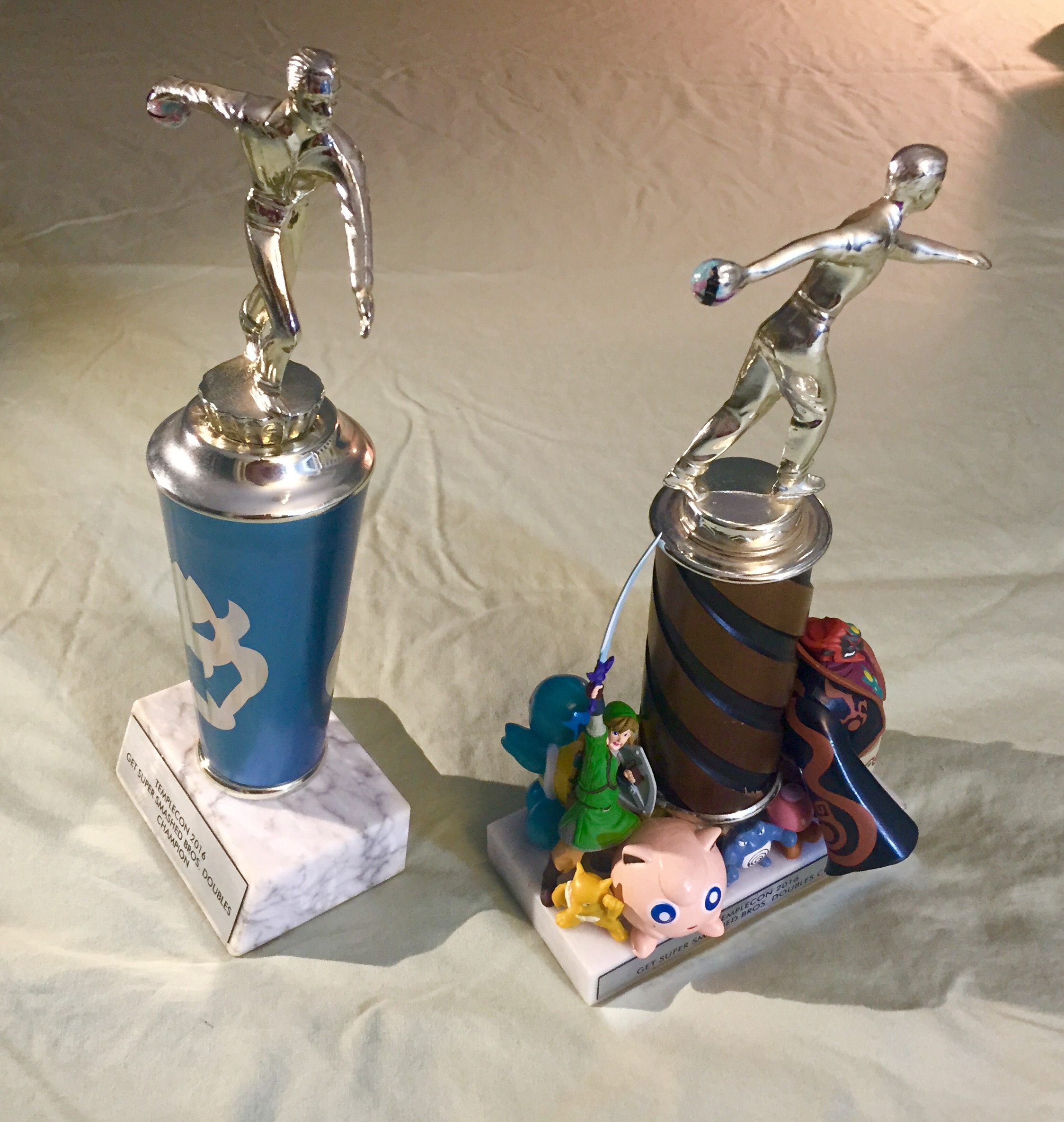 TempleCon 2016 Super Smash
                      Bros. Doubles Trophies