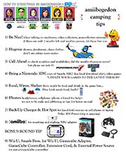 How to StreetPass in
                                    Amiibogedon Flyer Side 1: Camping
                                    List