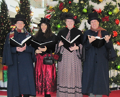 Find Rydia caroling
                            about Boston!