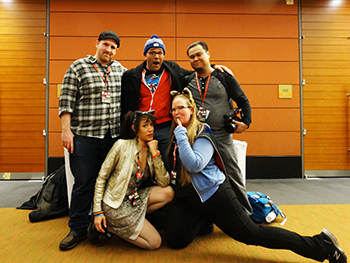 Podcasting Panelists sans
                                      Kevin Harrington