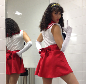 Sailor Mars attended New York Comic
Con