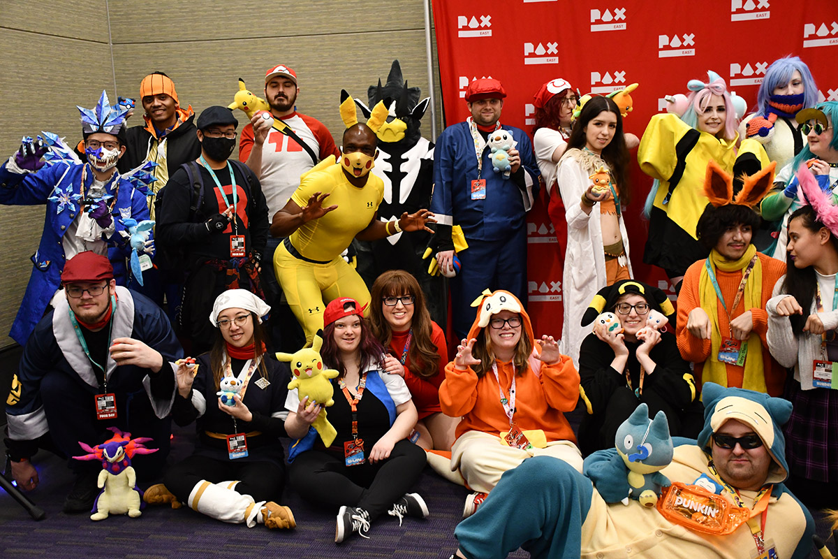 PAX East
Pokémon Cosplay group
