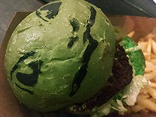 Bulbasaur Burger with
                                        Fries