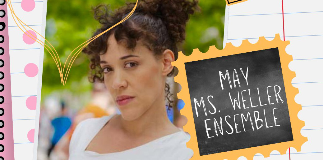 Rydia as May in
                          Junie B's Essential Survival Guide musical