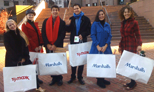 TJ Maxx
                              & Marshalls Carolers